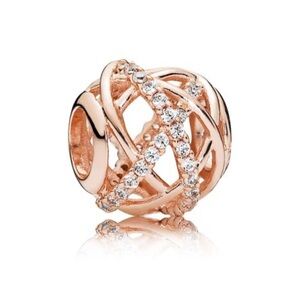 Pandora rose gold galaxy charm